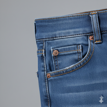 Herren Jeans Straight Fit | Bequem & Pflegeleicht für Alltag