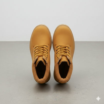 Damen Winterstiefel mit Fellfutter | Warme Schnür-Boots