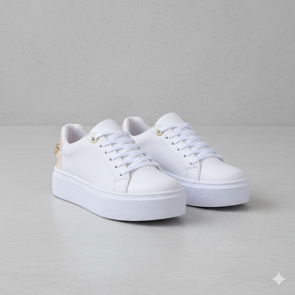 Damen Sneaker mit Plateau Sohle | Elegant & Bequem