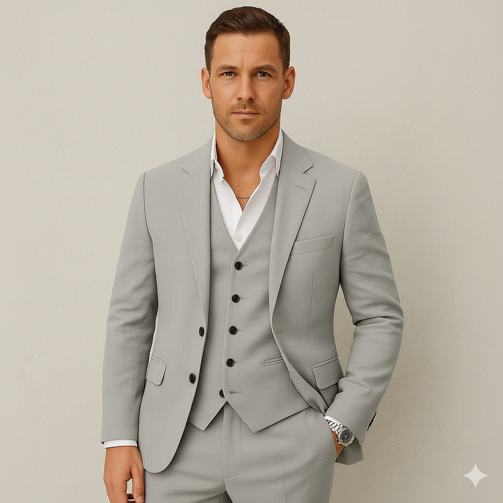 Leichter Herrenanzug aus Leinen | Herbst & Business