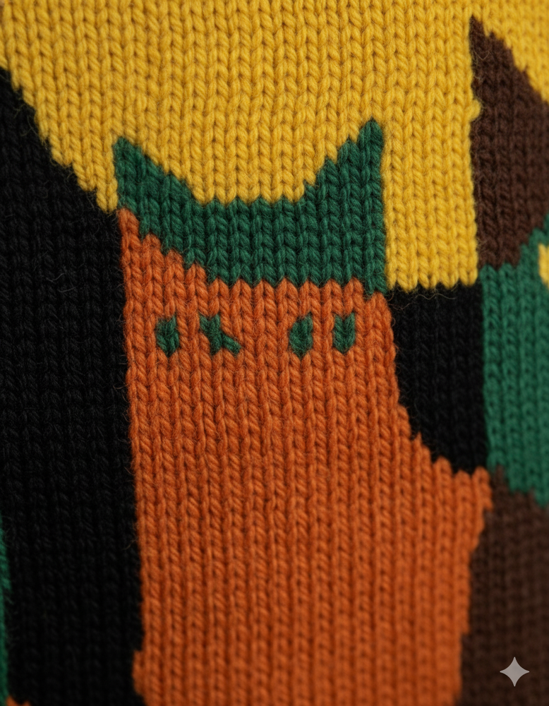 Moderner Herrenpullover mit Print | Lässig & Stylisch | Herbst/Winter