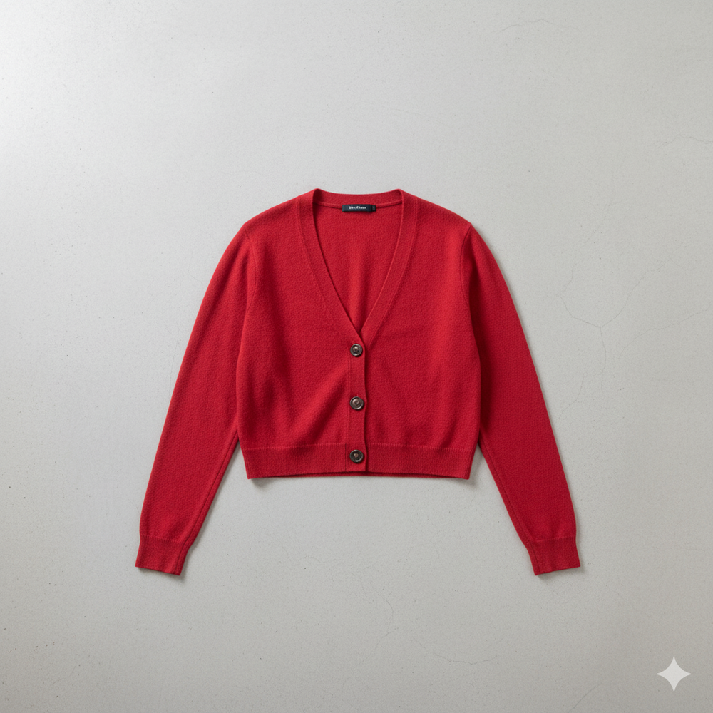 Damen Strickjacke mit V-Ausschnitt | Herbst & Übergang