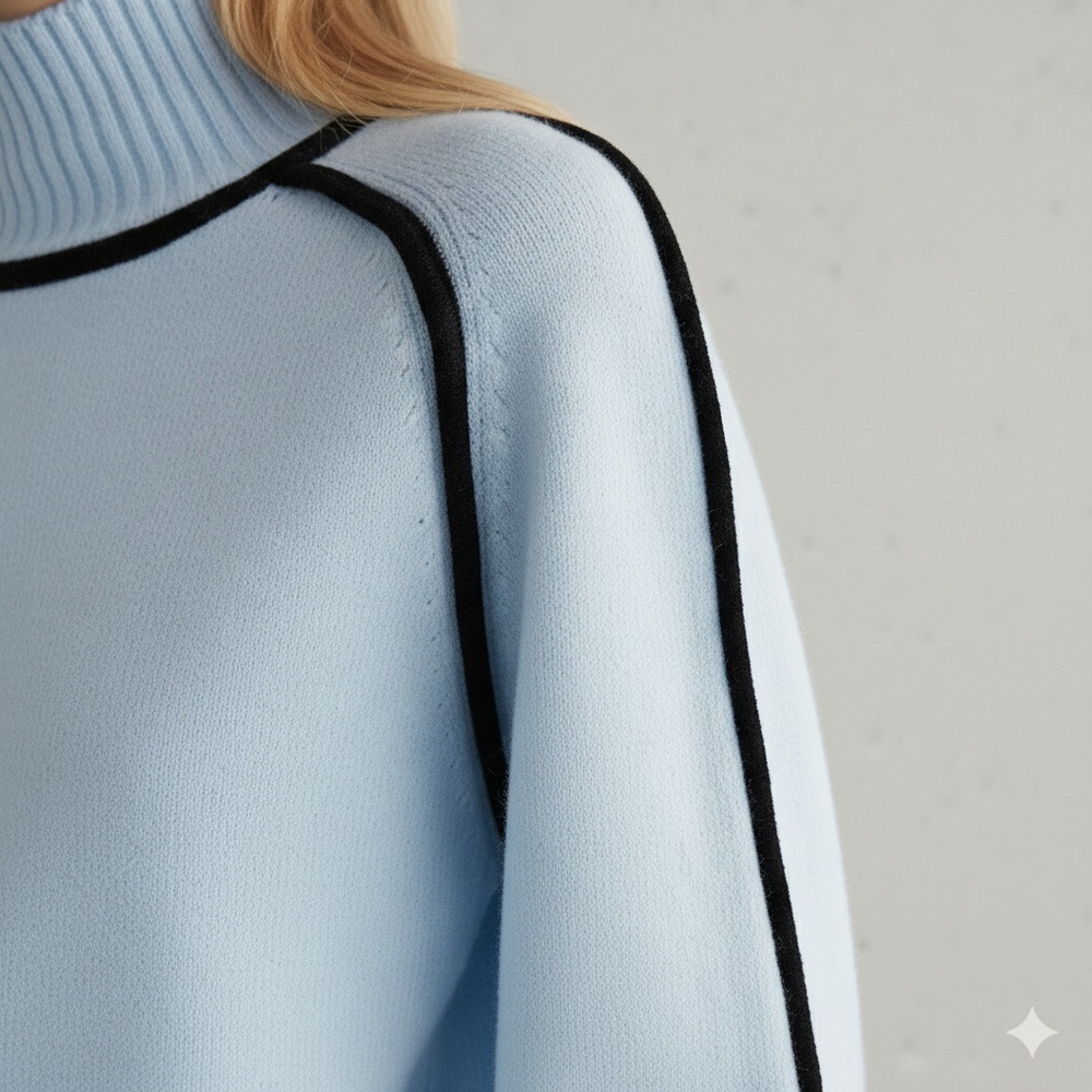 Damenpullover mit Stehkragen | Locker & Modern für Herbst/Winter