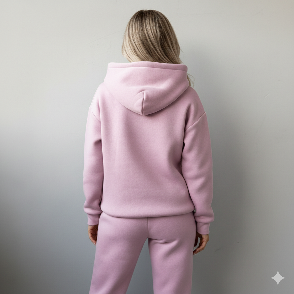 Warmer Damen Hoodie Zweiteiler | Bequem für Herbst & Winter