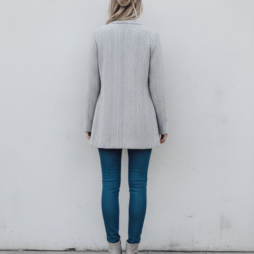 Damen Strickmantel mit offener Front | Modern & Bequem