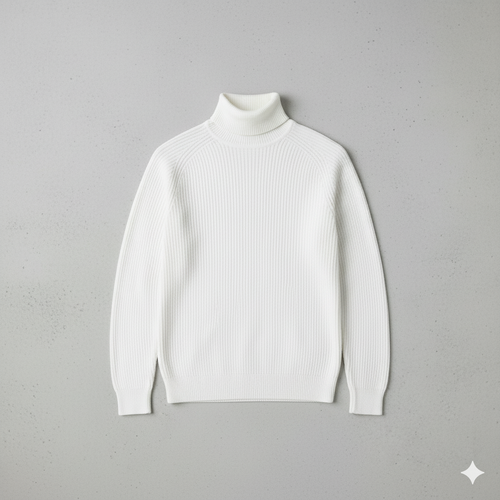 Herren Strickpullover mit Rollkragen | Warm & Elegant | Winter