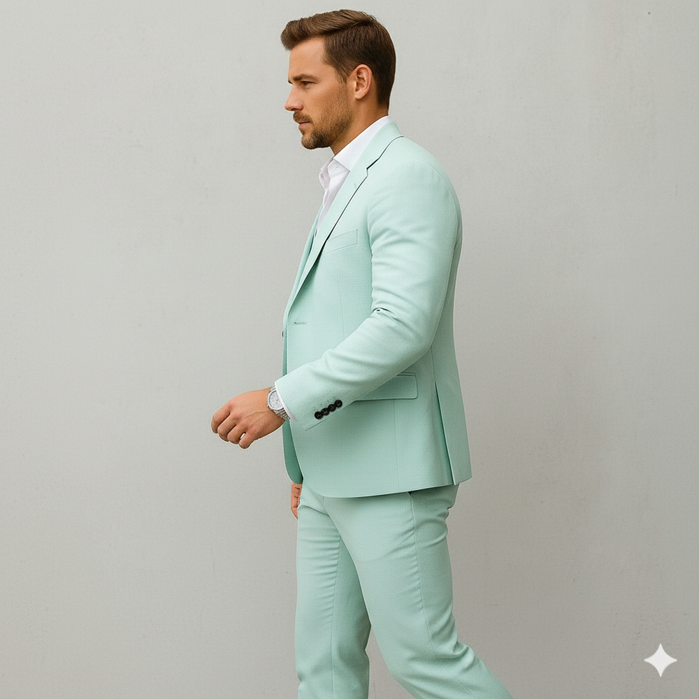 Leichter Herrenanzug aus Leinen | Herbst & Business