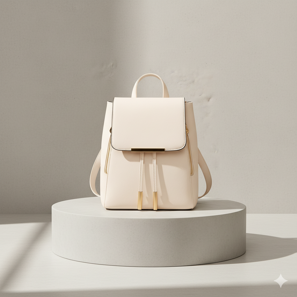 Damen Rucksack aus Kunstleder | Elegant & Praktisch