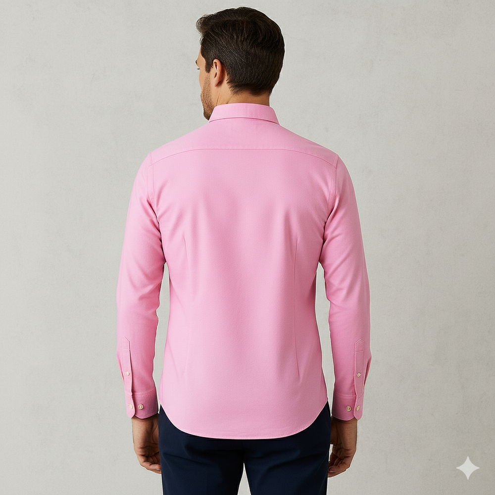 Herren Slim Fit Businesshemd | Atmungsaktiv & Herbst