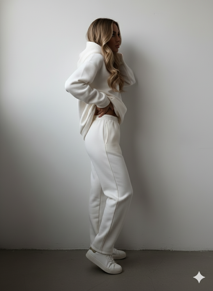 Warmer Damen Hoodie Zweiteiler | Bequem für Herbst & Winter