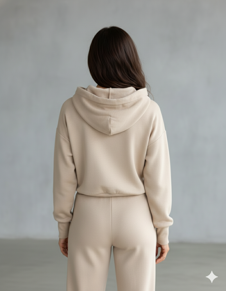 Damen Hoodie mit Kapuze | Zweiteilig & Freizeit