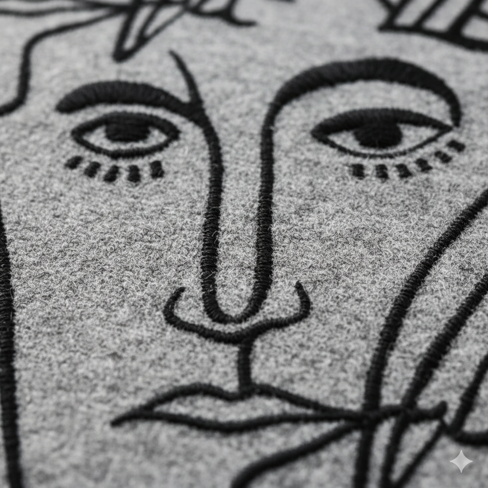 Damen Wollmantel mit Karomuster | Oversize & Warm | Winter