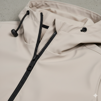 Damen Regenjacke mit Kapuze | Leicht & Wasserdicht | Übergang