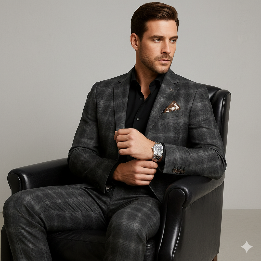 Herren Anzug Slim Fit 3-teilig | Business & Elegant