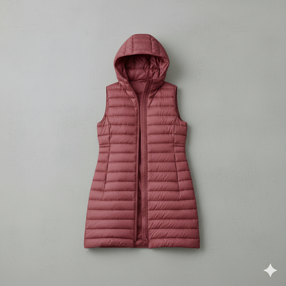 Damenweste mit Kapuze | Leicht & Warm für Herbst/Winter