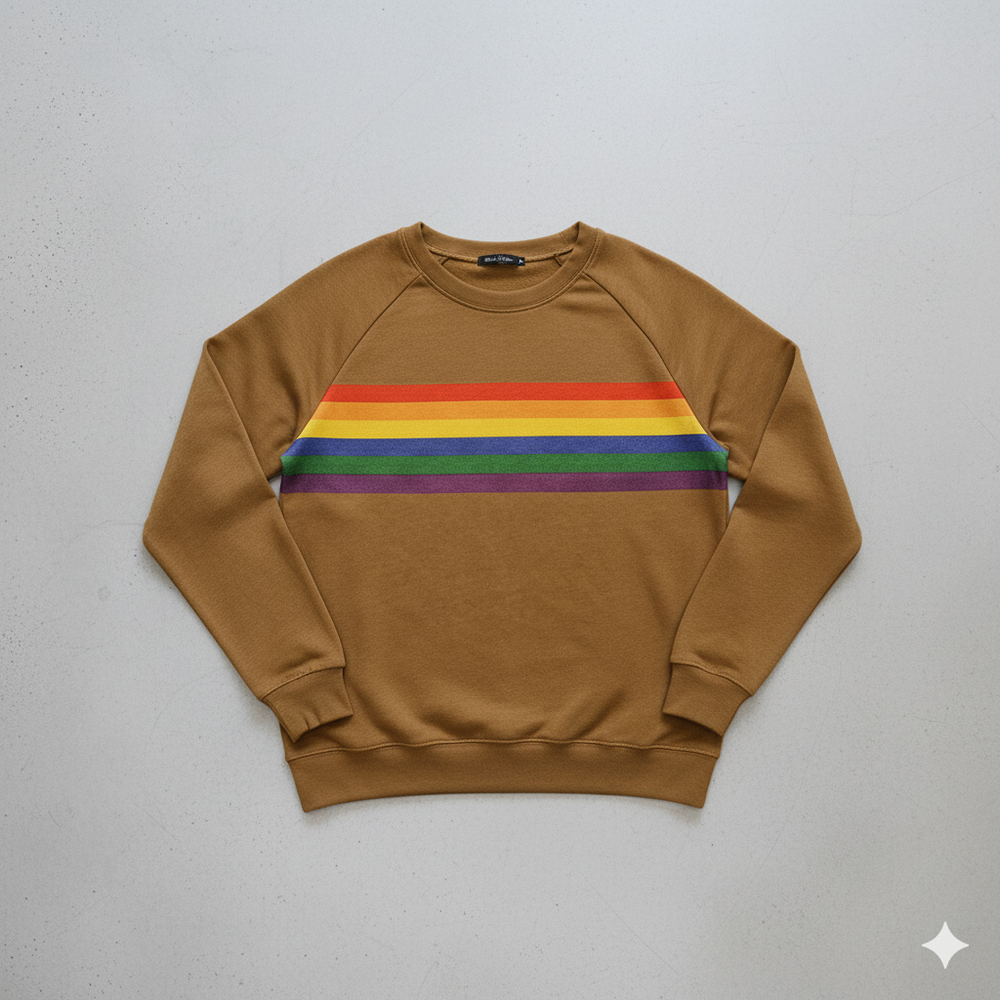 Damen Pullover mit Rundhalsausschnitt | Gestreift & Freizeit