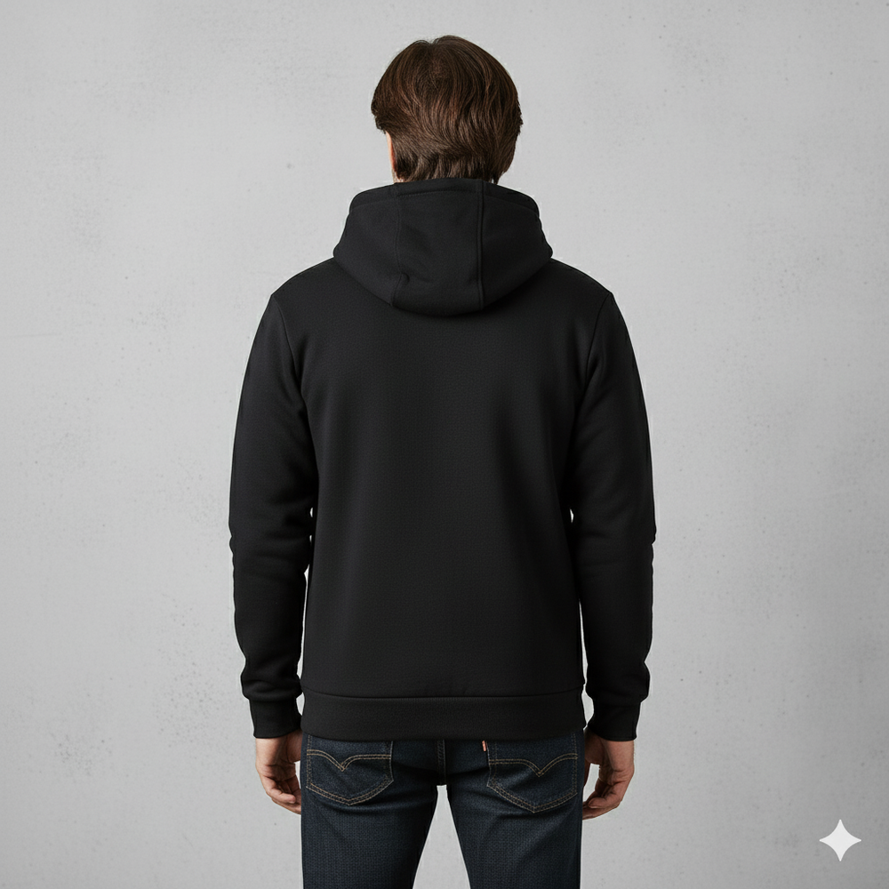 Herren Hoodie mit Reißverschluss | Warm & Bequem | Winter