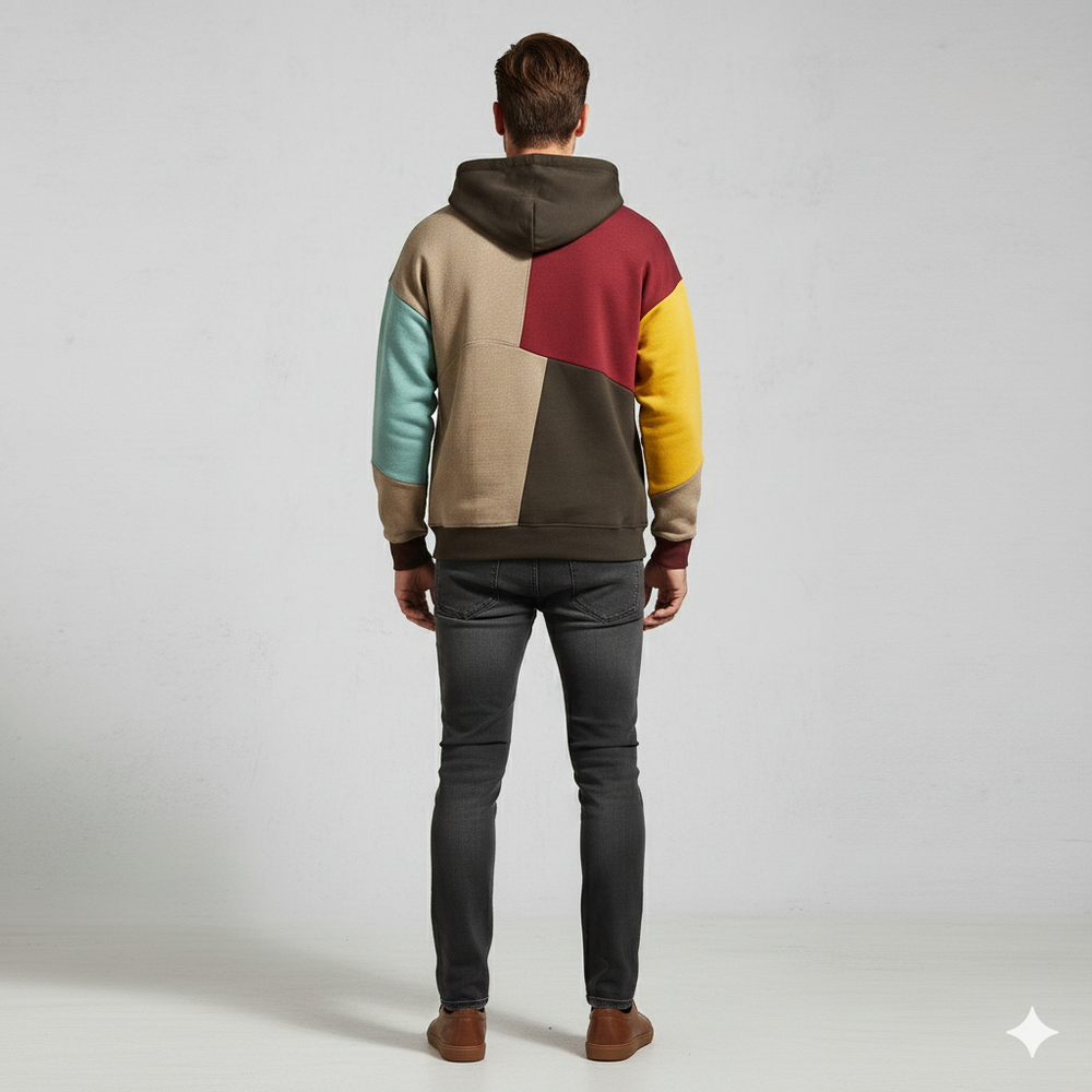 Stylischer Herren Hoodie | Muster & Casual | Herbst