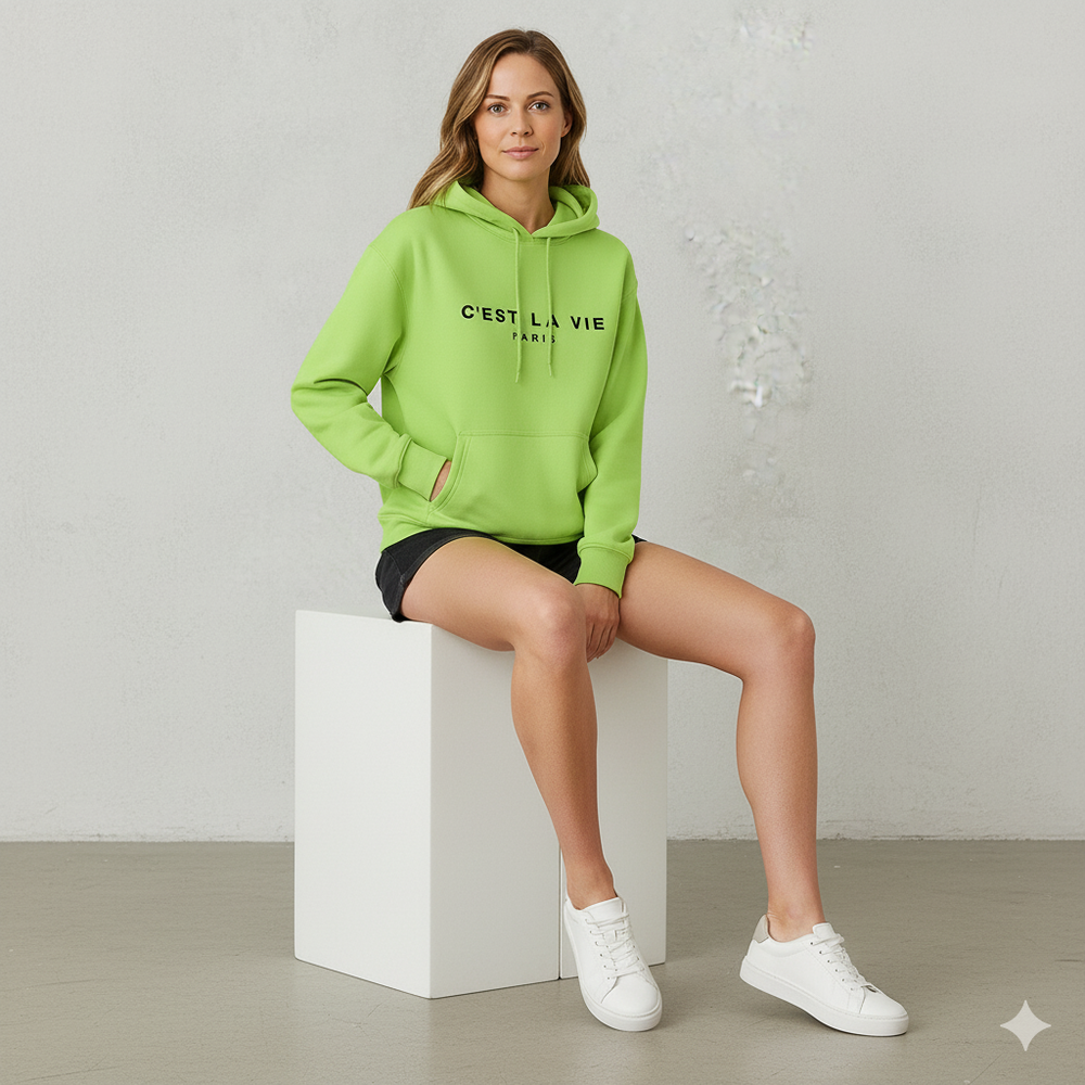 Damen Hoodie mit Print | Lässig & Bequem