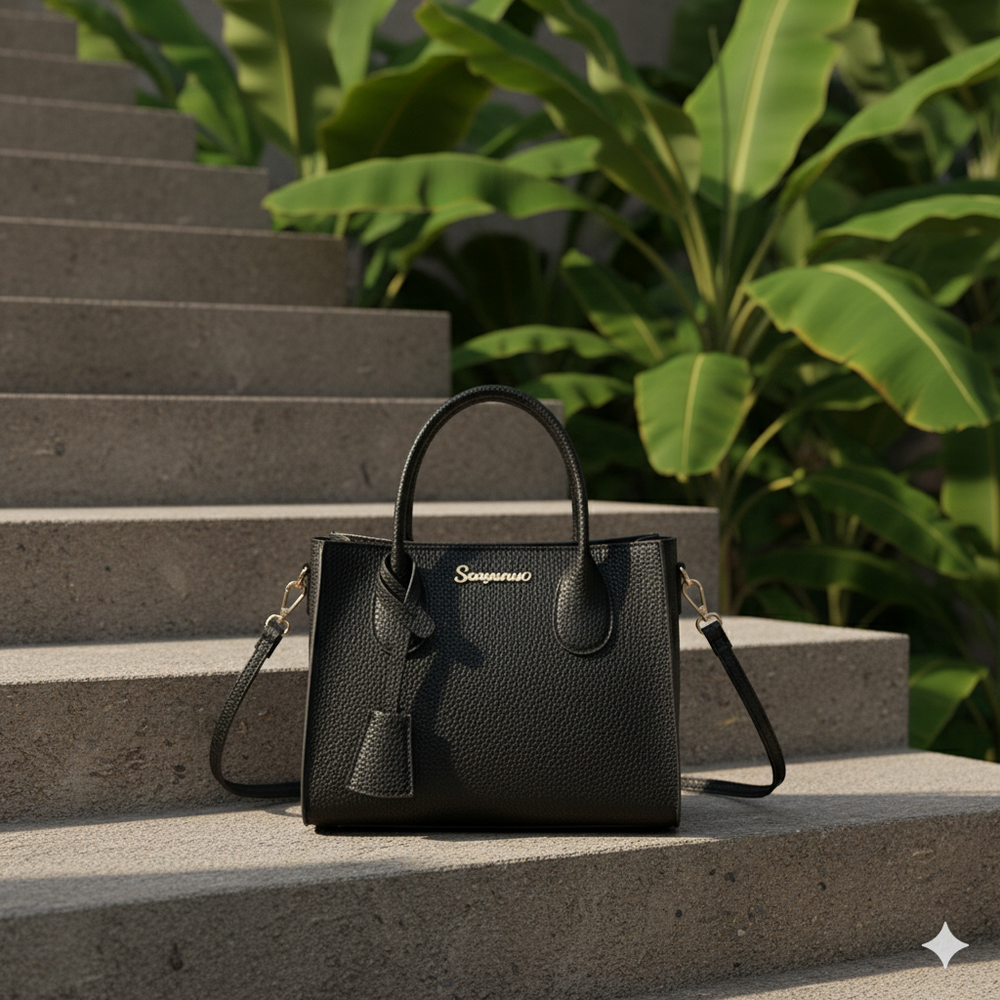 Damen Umhängetasche aus Kunstleder | Klein & Elegant