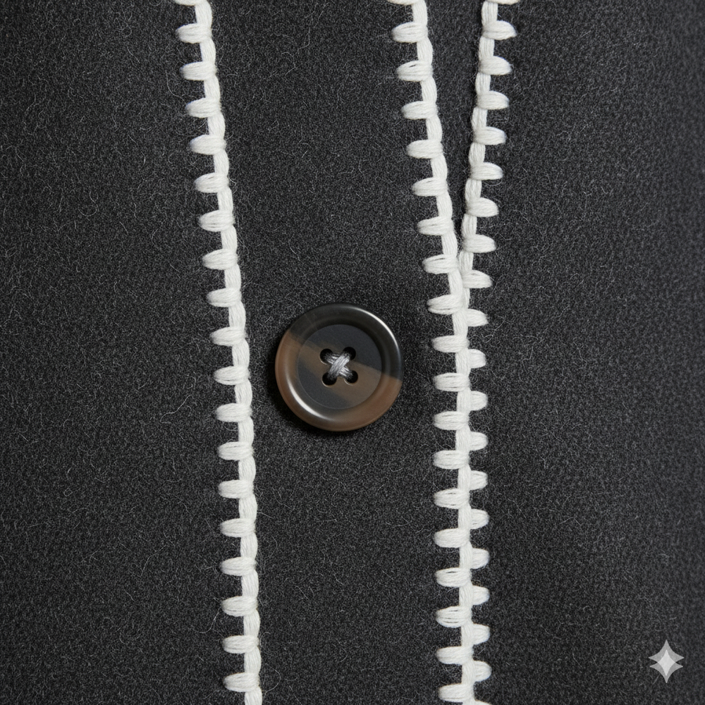 Damen Wollmantel mit Schal Kragen | Winter | Locker & Warm