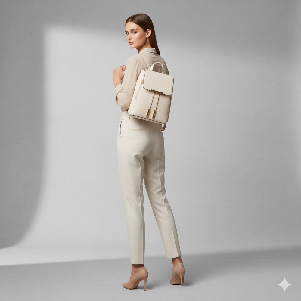 Damen Rucksack aus Kunstleder | Elegant & Praktisch