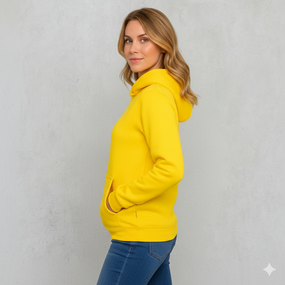 Warmer Damen Hoodie aus Fleece | Freizeit & Winter