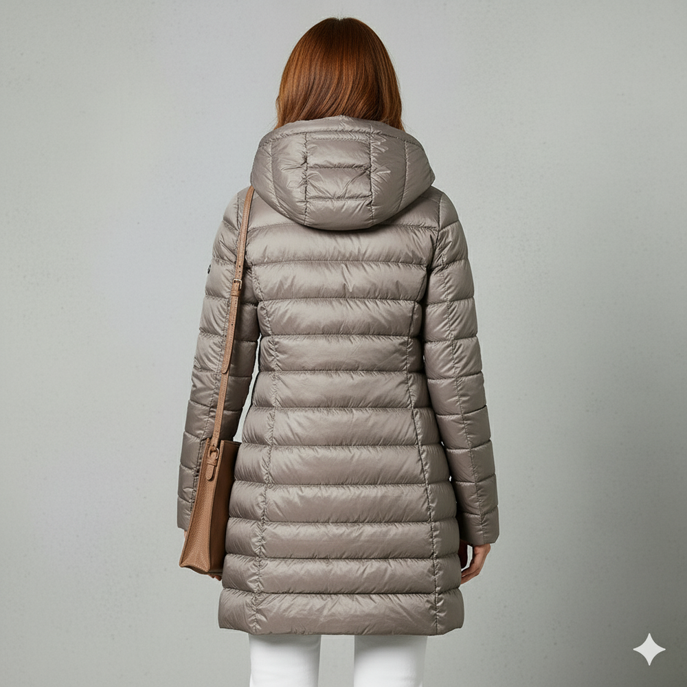 Damen Daunenjacke mit Kapuze | Leicht & Warm | Winter