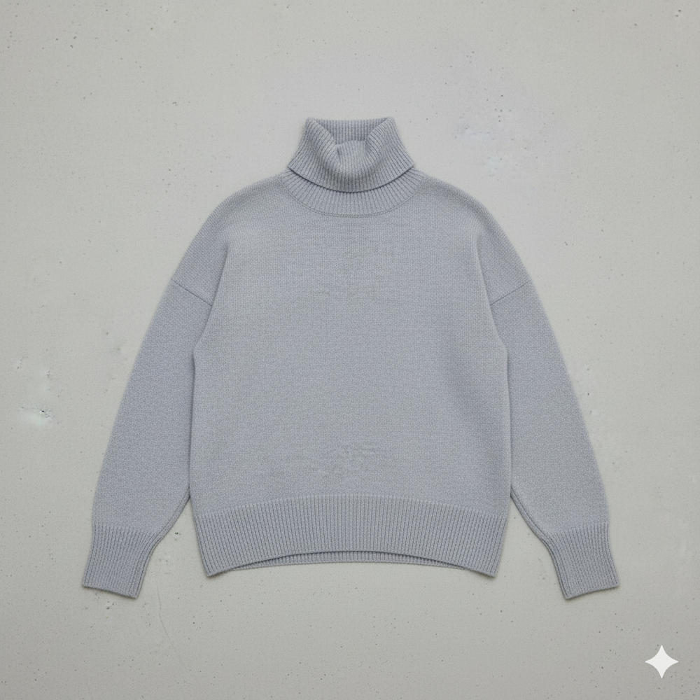 Kuscheliger Damenpullover mit Rollkragen | Warm für Herbst/Winter