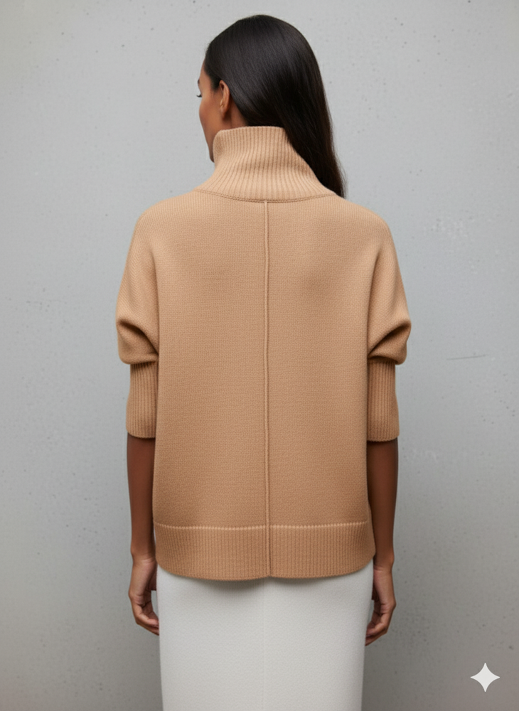 Kuscheliger Damenpullover mit Rollkragen | Warm für Herbst/Winter