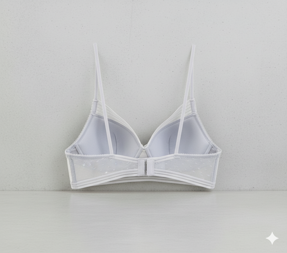 Damen BH rückenfrei mit Spitze | Unsichtbarer Komfort