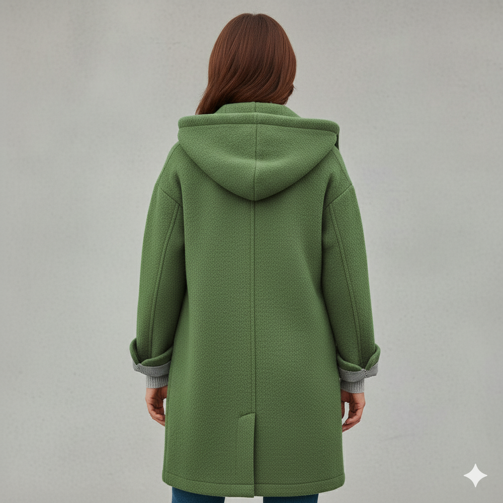 Warmer Damen Mantel aus Teddyfleece | Kuschelig & Elegant für Winter