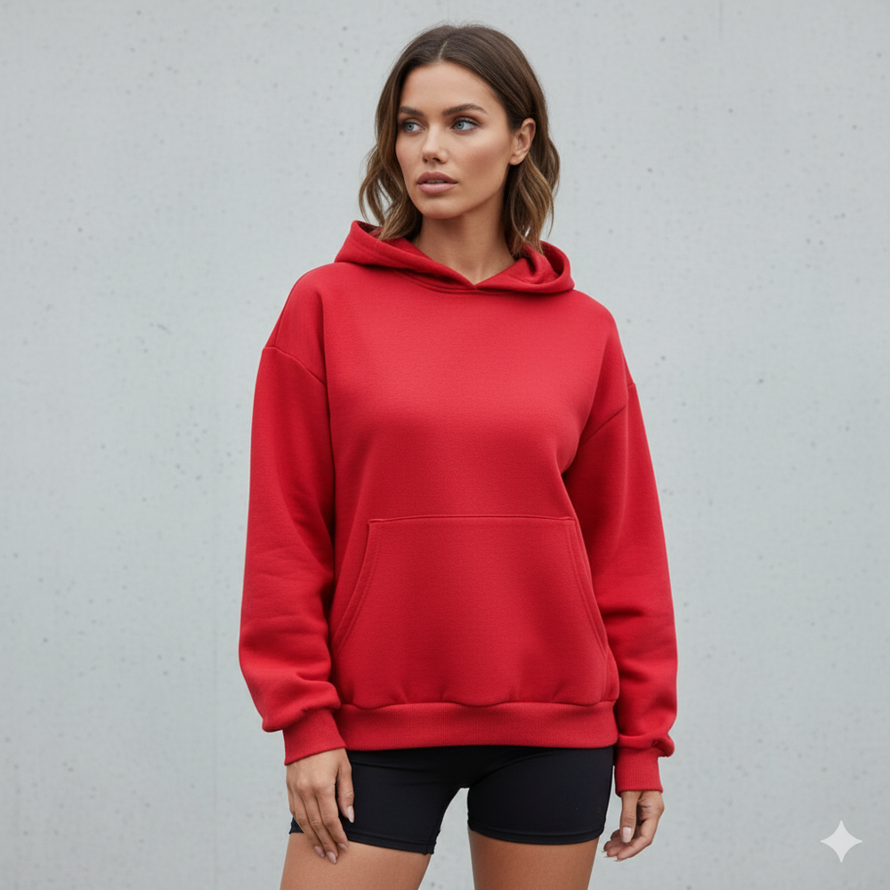 Moderner Damen Hoodie mit Statement