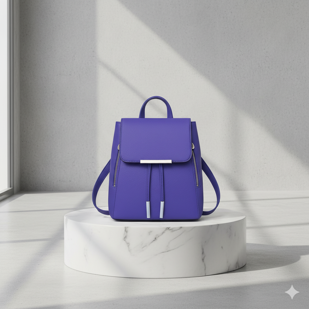 Damen Rucksack aus Kunstleder | Elegant & Praktisch