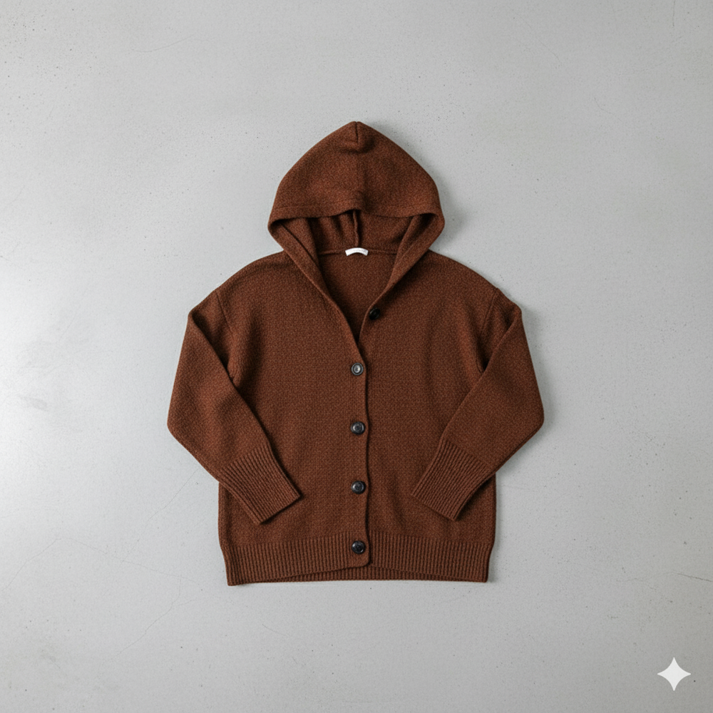 Lässiger Damen Strickjacke mit Knopfleiste | Herbst Winter