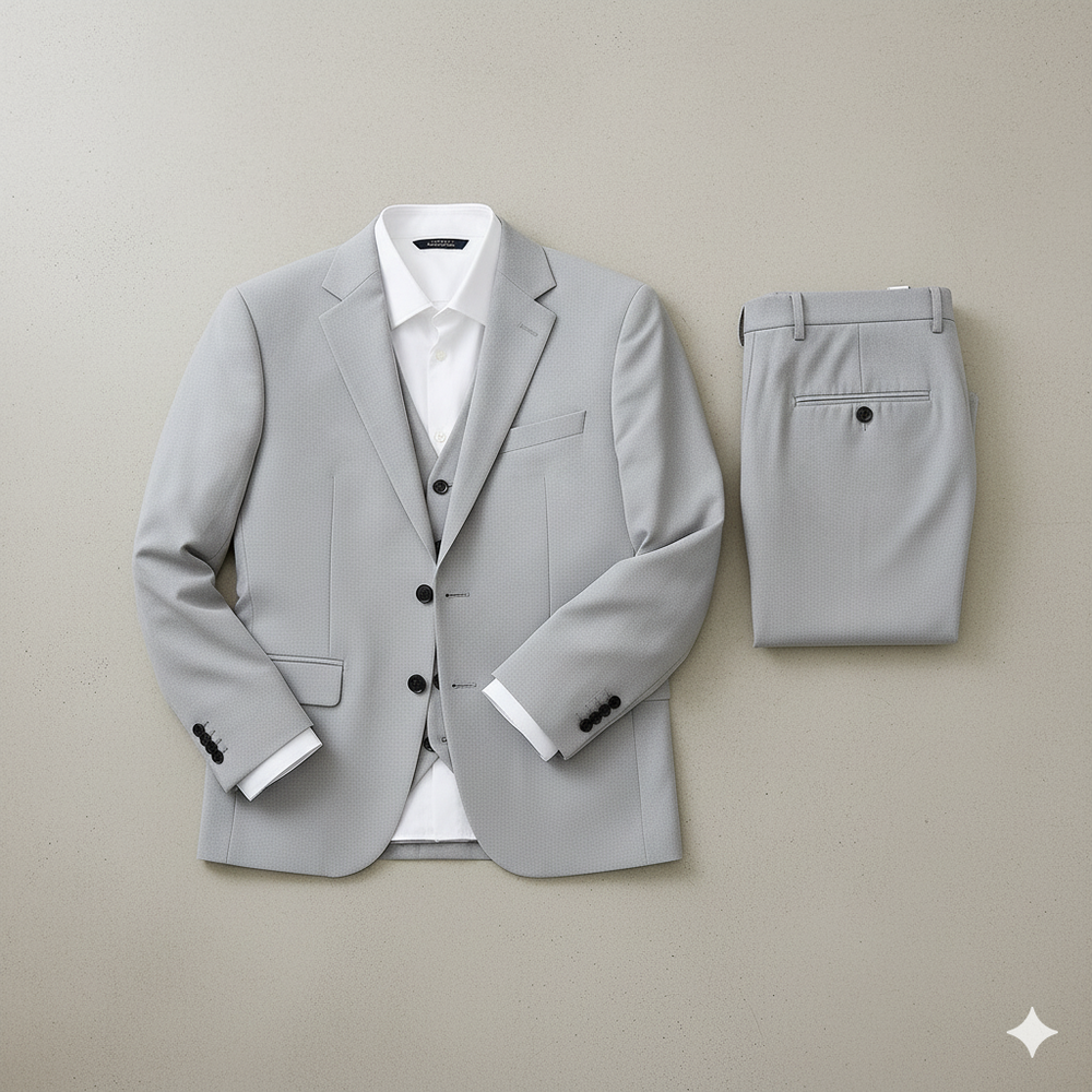 Leichter Herrenanzug aus Leinen | Herbst & Business