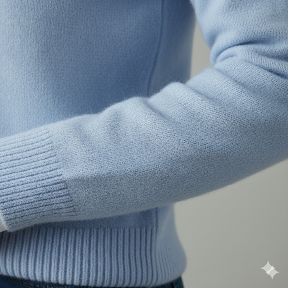 Kuscheliger Damen Strickpullover mit Rundhalsausschnitt | Winter | Elegant