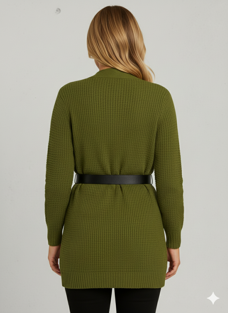 Damen Strickjacke mit Taschen | Locker & Warm | Herbst/Winter