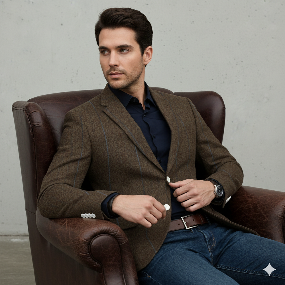 Herren Sakko im Modern Fit | Freizeit & Büro | Übergang