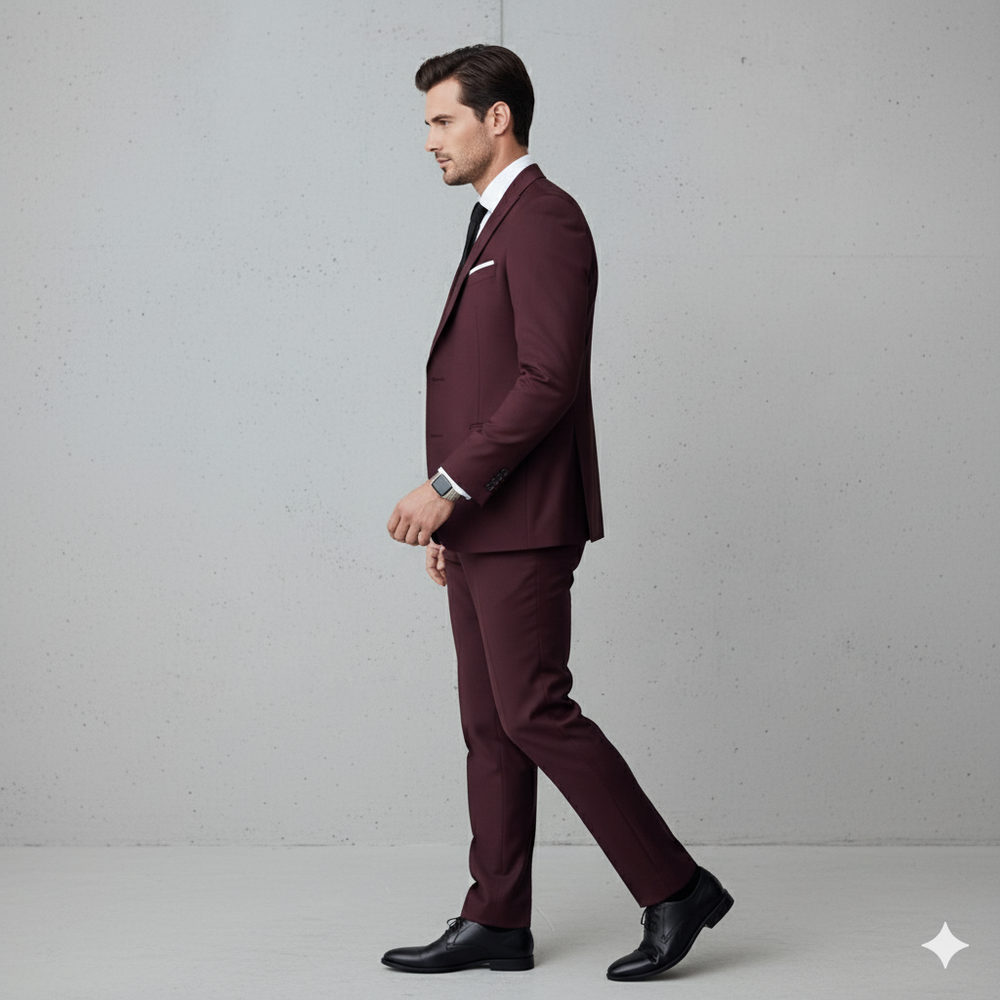 Herren Anzug 3-teilig | Slim Fit Business & Elegant