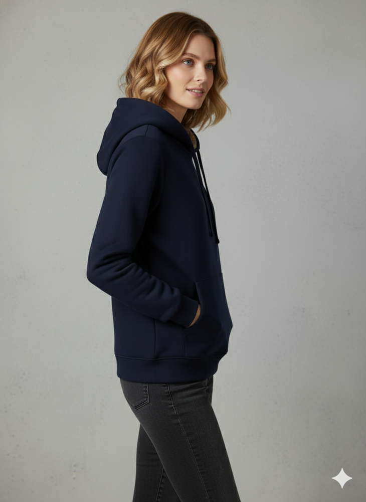 Kuscheliger Damen Hoodie mit Teddyfutter