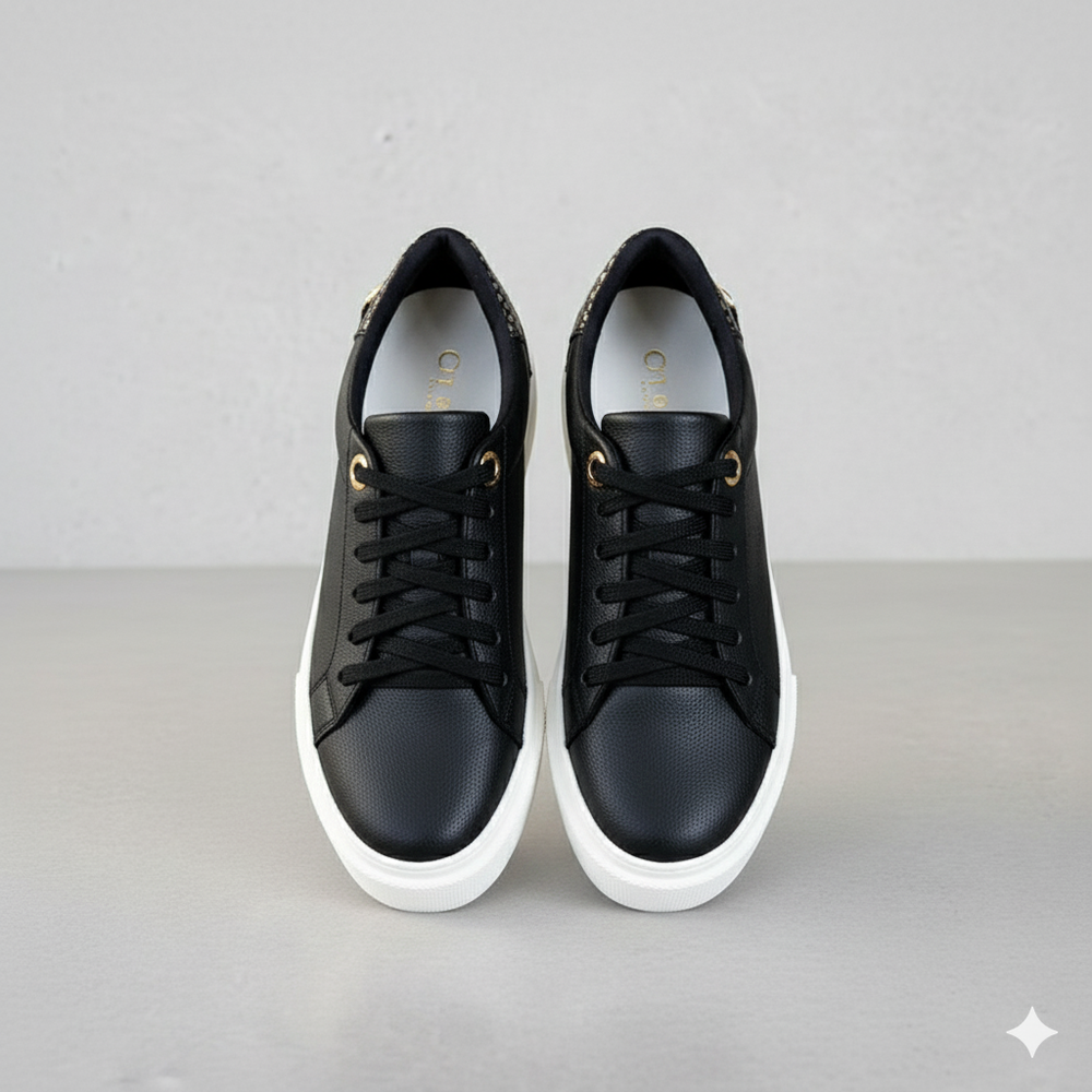 Damen Sneaker mit Plateau Sohle | Elegant & Bequem