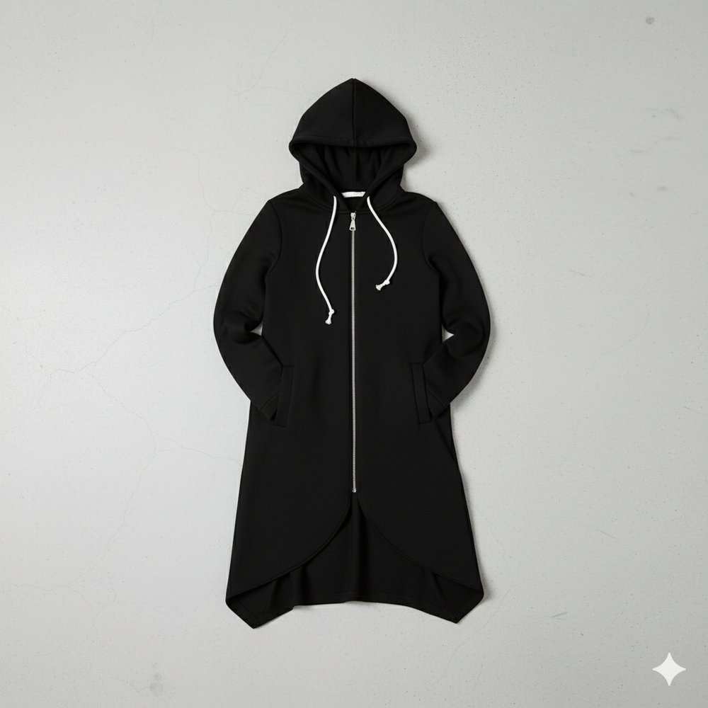 Damen Sweatjacke mit Kapuze & Reißverschluss | Herbst/Winter