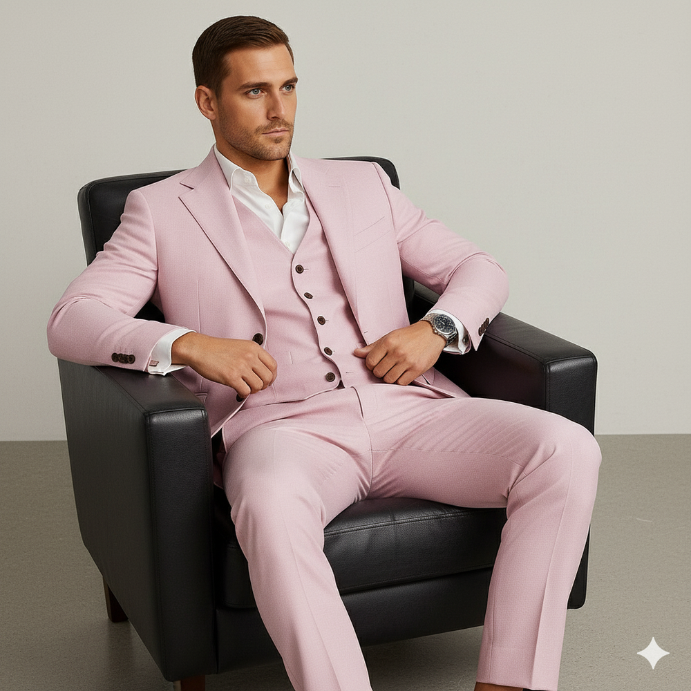 Leichter Herrenanzug aus Leinen | Herbst & Business