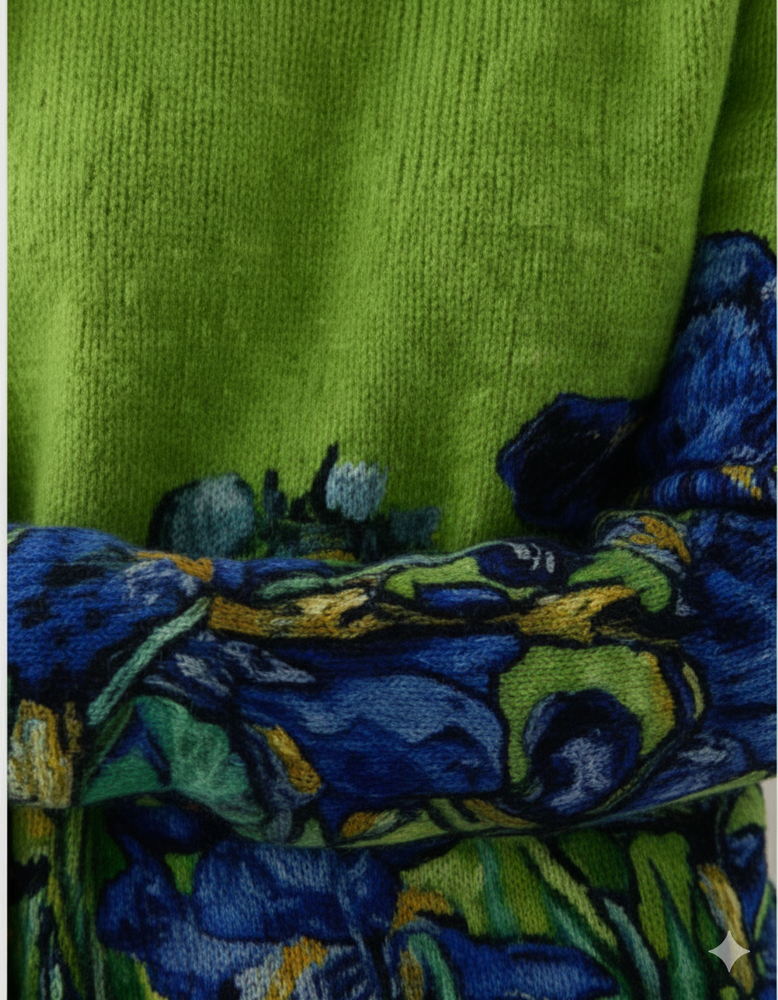 Damen Strickpullover mit Rundhals | Winter | Norweger-Muster