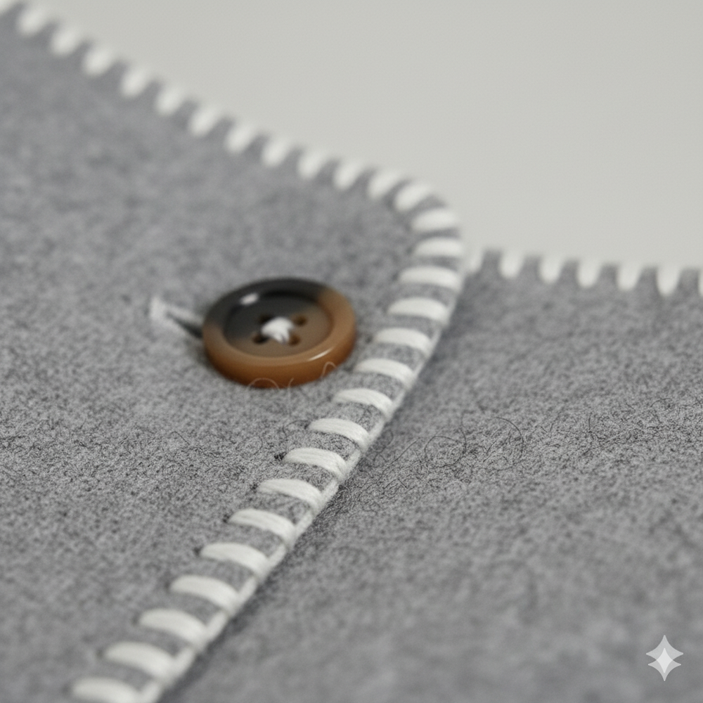 Damen Wollmantel mit Schal Kragen | Winter | Locker & Warm