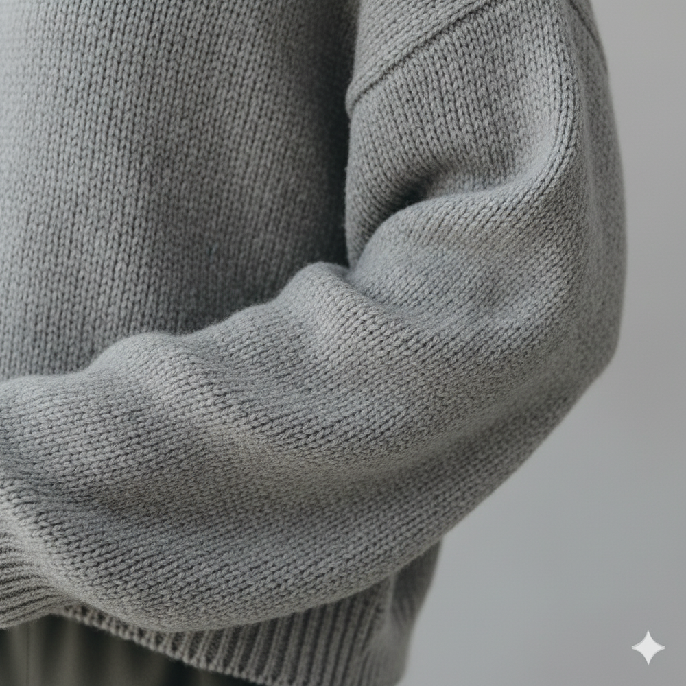 Damen Strickpullover mit V Ausschnitt | Locker & Freizeit