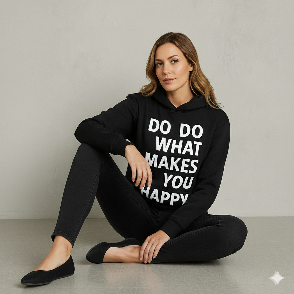 Lässiger Damen Hoodie mit Statement-Print | Freizeit & Winter