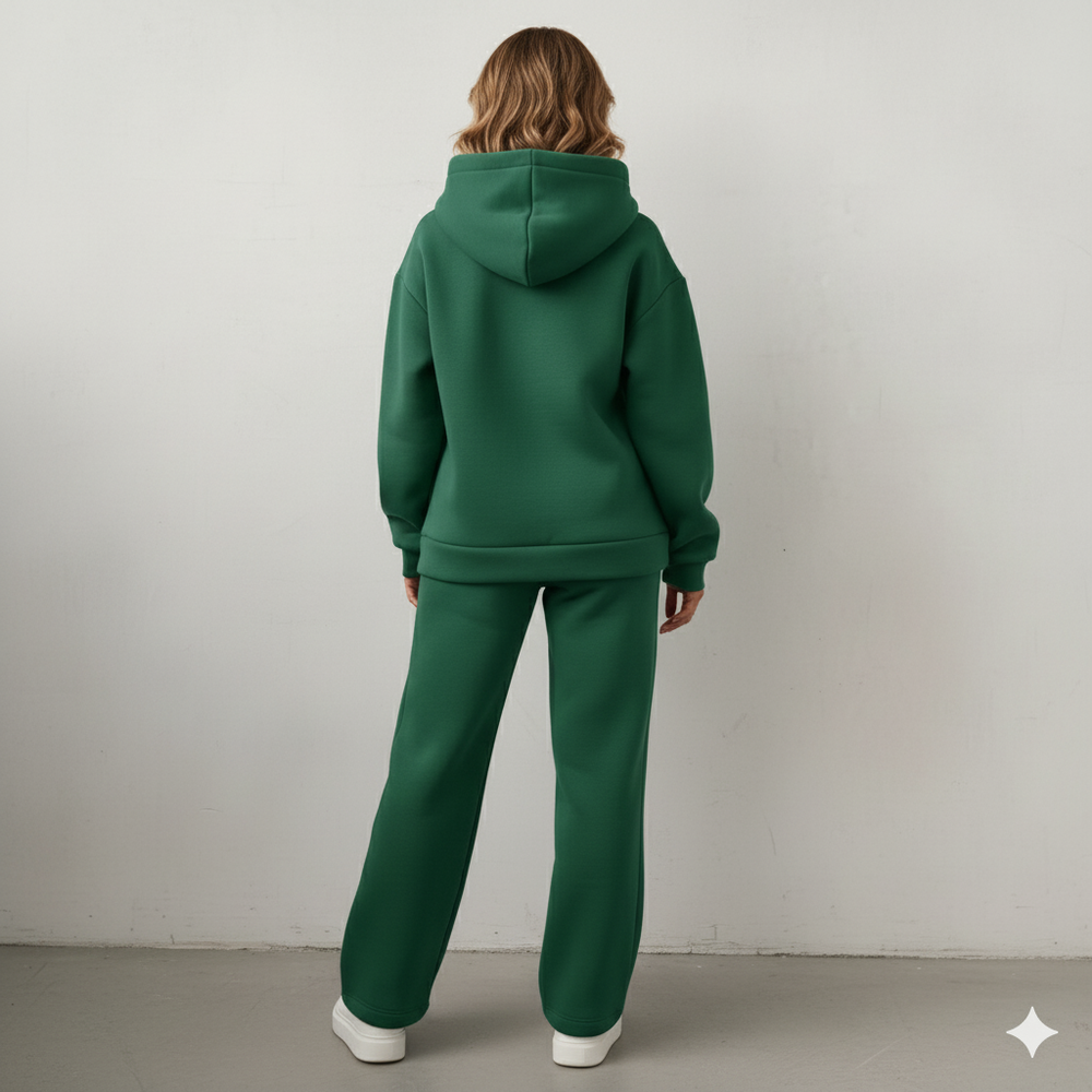 Warmer Damen Hoodie Zweiteiler | Bequem für Herbst & Winter