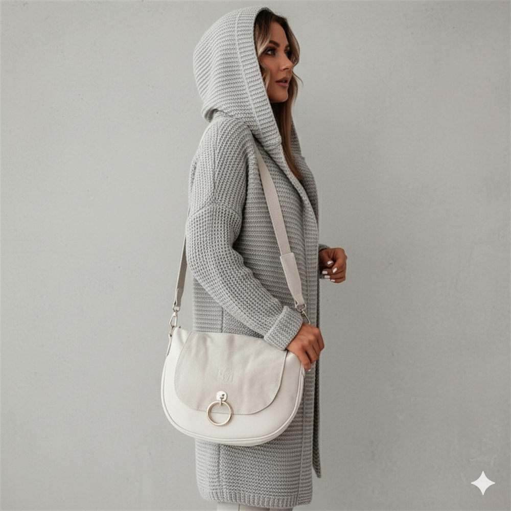 Damen Strickjacke mit Kapuze | Locker & Warm für Herbst Winter